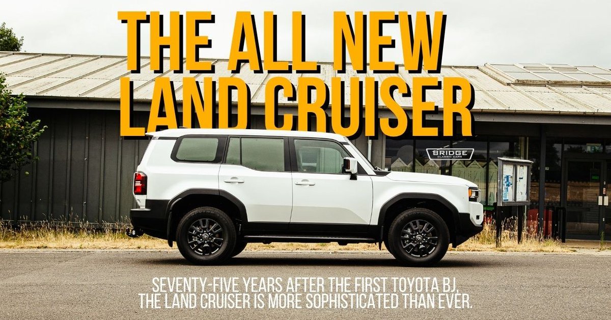 SusanneTes6n's tweet photo. Bridge Classic Cars tested the new Toyota Land Cruiser Commercial with racing driver Lydia Walmsley behind the wheel. Watch it now on our YouTube channel, and read more in the latest issue of Driver magazine. https://t.co/xMlFi7QS5t