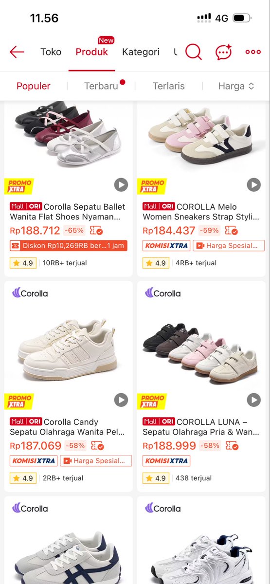 claraaaaafy's tweet photo. @suncomeinrain iniii kak sepatu kets gemess2 harganya juga masih affordable 🙆🏻‍♀️✨
Corolla : https://t.co/HLwFZ3L7Oi
Ando : https://t.co/RSHU6Ybf03
Leviere : https://t.co/QDvN6vSVOW
Pvn :  https://t.co/GTxKbAHBaR https://t.co/rodGVpmWfP