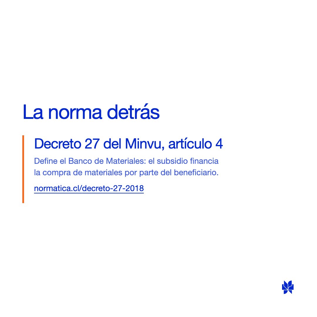 normaticacl's tweet photo. Hasta el 9 de octubre, las jefas de hogar pueden postular a una tarjeta del Minvu de $613 mil a $1,6 millones para comprar materiales y reparar techo, baño o cierre de su casa. Es en línea y exige estar entre el 70% y el 100% del RSH.
https://t.co/PG7qsitYQ6 https://t.co/ZqNWlAqOBx