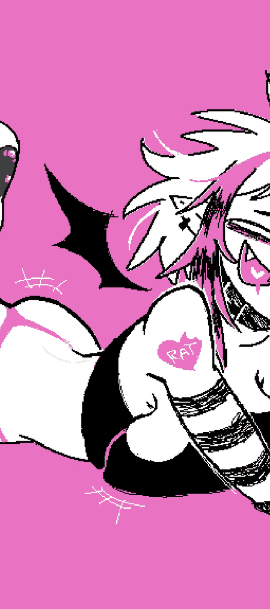 NuclearGore's tweet photo. pink 🦇🩷 https://t.co/WnapboBN1D