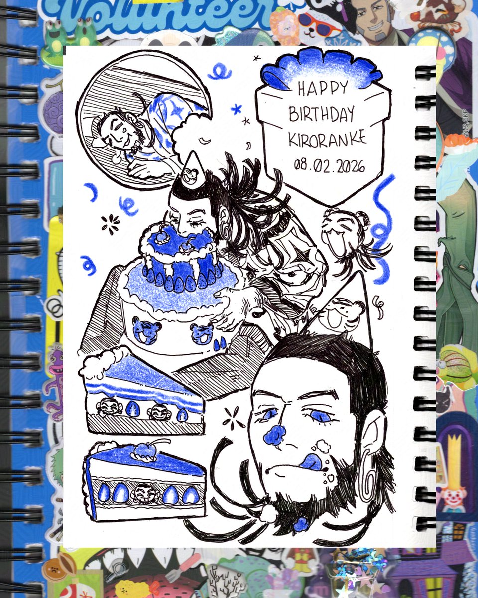 h00die_ink's tweet photo. doodles ✏️#goldenkamuy https://t.co/jmdejTiZgI