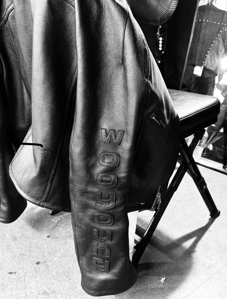 simpforwooyoung's tweet photo. the way wooyoung has custom pieces w his name &amp; signature from studio tomboy &amp; courreges is soooooo hot to me https://t.co/4GL5MfIlX5