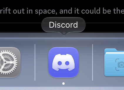 1000kilobytes's tweet photo. DISCORD F I N A L L Y HAS A GLASS ICON  ON MAC OMGGGGGG https://t.co/wWj7gYbrpR