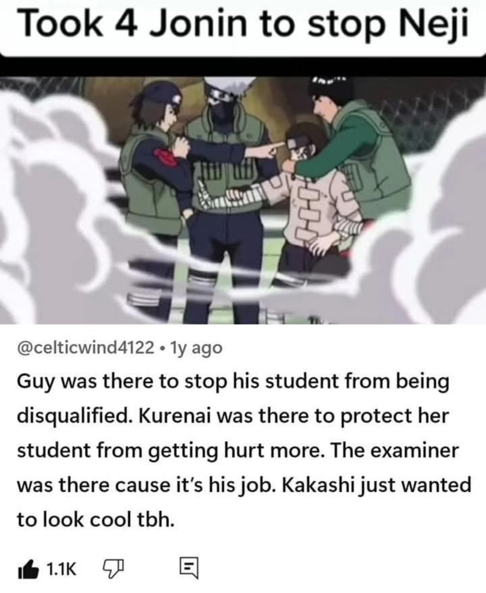 NarutoDaily_'s tweet photo. Kakashi just wanted to aura farm 😂 https://t.co/f7w2eebOOy