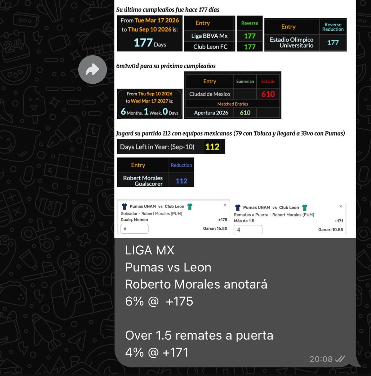 R2D2portDecoder's tweet photo. RETO Samsung Fold Ultra 8
Paso 1 - Vida 2
#LigaBBVAMX | #J6 | #UNAMLEO
Soy un fracaso!
Anota Robert Morales y cobró un +165 en el grupo y Arcila no hizo un carajo y valió verga la 2da vida.
Que frustración. https://t.co/WGlVo7VjwD