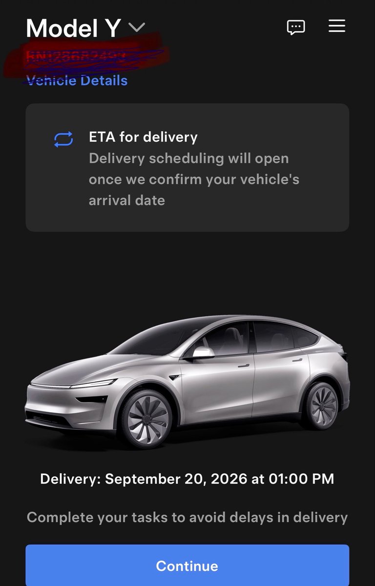Rikkky15's tweet photo. YL DELIVERY CONFIRMED! 🚨⚡️

Our Tesla Model YL delivery is officially confirmed and picking up at Giga Texas in Austin! 🎉

So much anticipation, research, and excitement went into this decision—and now it’s almost time to bring our YL home. 🚘 

The YL journey begins! 🚘❤️‍🔥 https://t.co/CWHp7SJohl