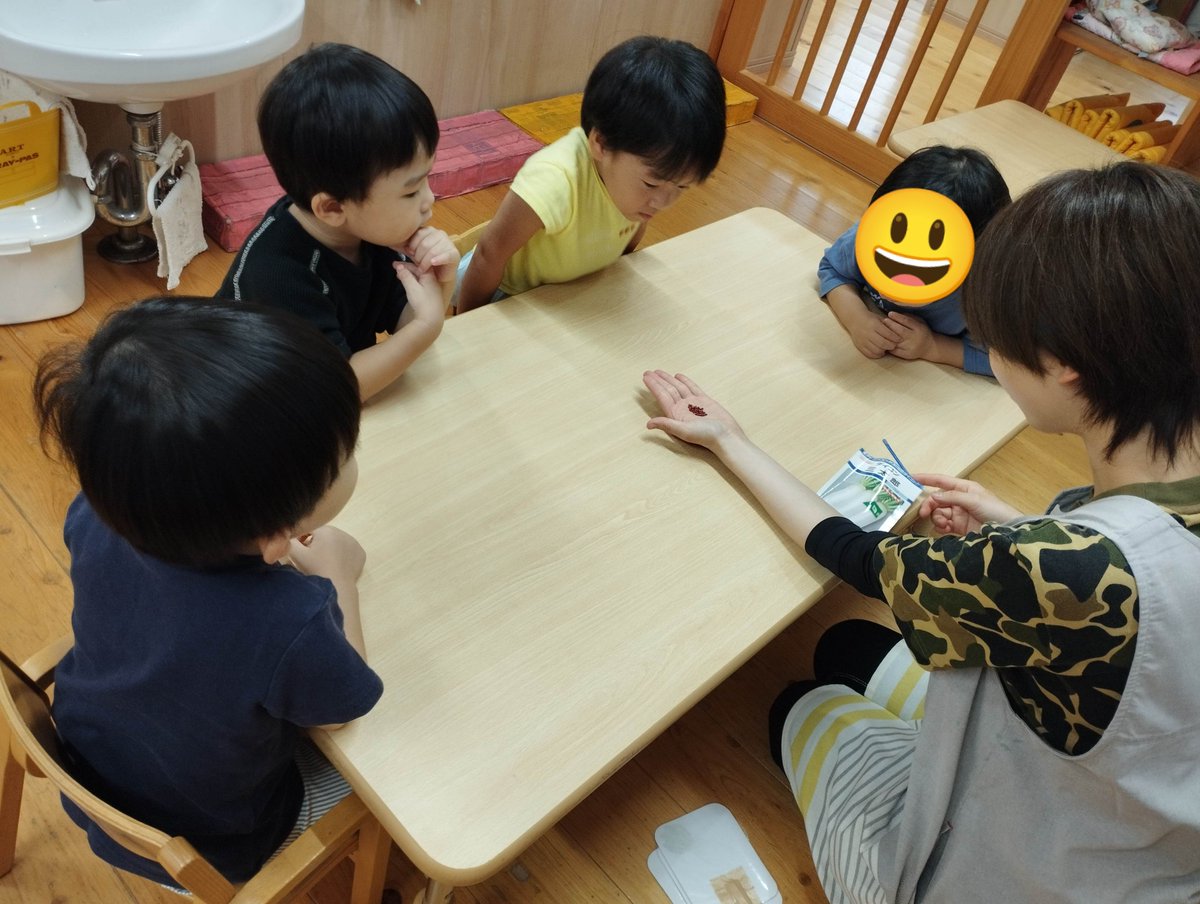mokokids's tweet photo. ☆モコ草薙保育園☆
うさぎ組🐇
大根の種植えとキャベツの苗植えをしました。種の小ささや色を見たり、苗の葉っぱを触ったり匂いをかいでみたりしてじっくり観察。その後はみんなで植えて、優しく土をかけてくれました。これから子どもたちと生長を楽しんでいきたいと思います♪
＃こども　＃保育園 https://t.co/OO1uii4mY8