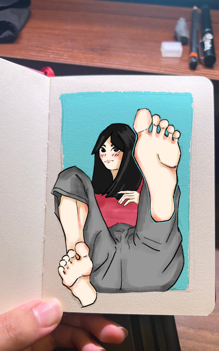 absnsfw_'s tweet photo. A quick color before work #art #smallartist https://t.co/yNSKsUbpbr
