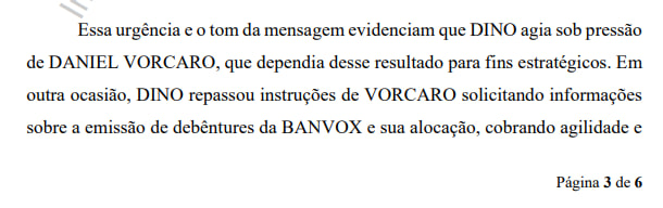 camarotedacpi's tweet photo. Já vou avisando que tem um documento falando de "Dino", mas não é o Flávio Dino. É Ascendino Madureira Garcia, um operador de Vorcaro.

Antes que comecem a gritar que é o Flávio Dino. E vão gritar. https://t.co/bn9znEw3v9