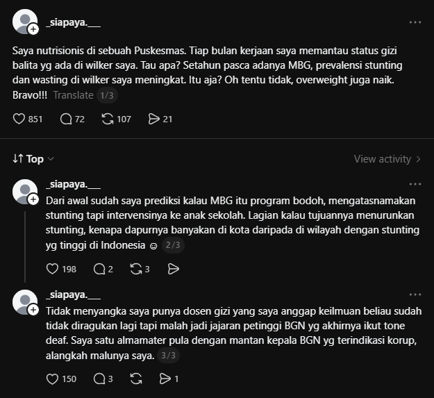 black_k00k33's tweet photo. @menuembegejelek makanya bukan hanya stuntingnya nggak turun, overweightnya juga beneran naik. https://t.co/OOmleQFH1c