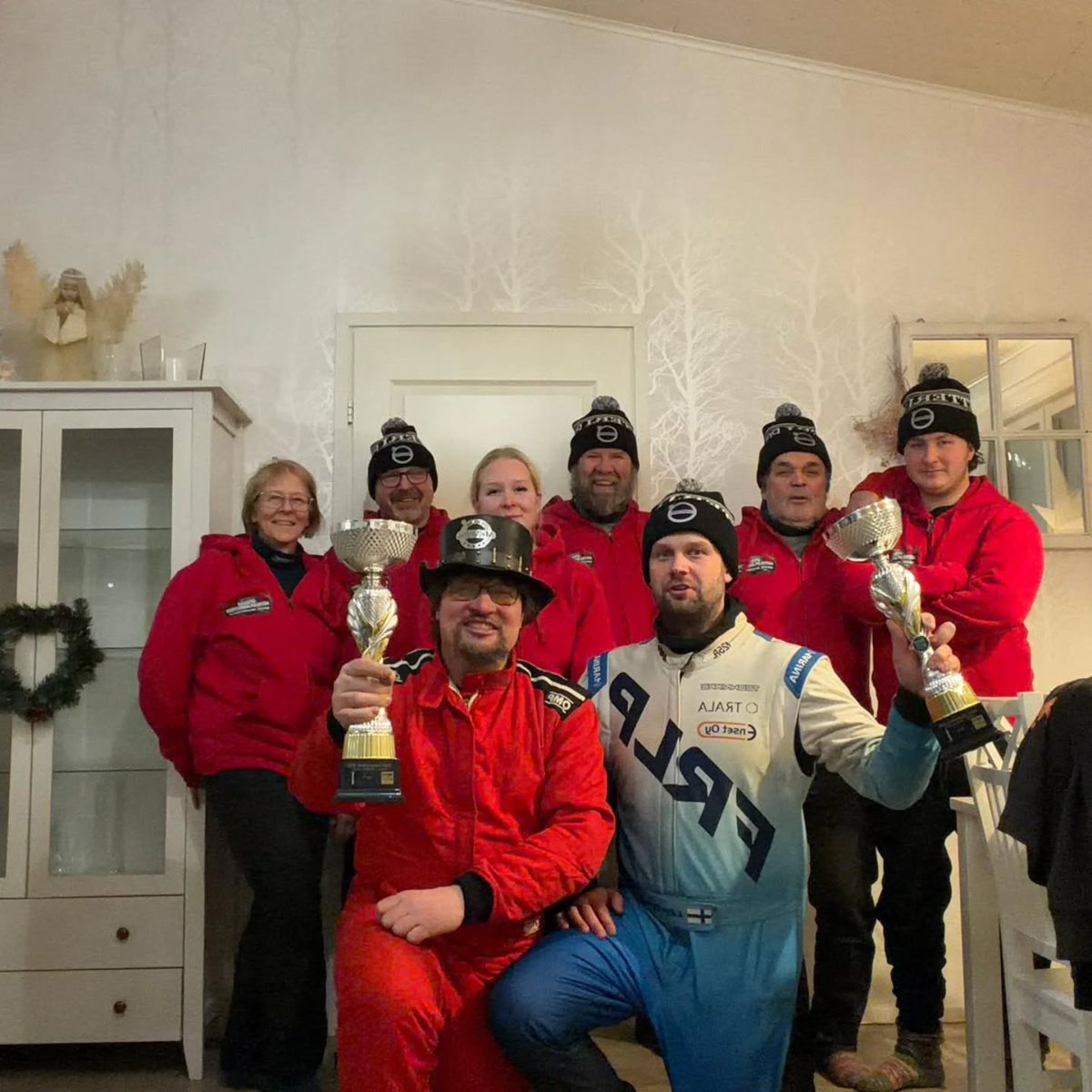 FransiscaVzekv's tweet photo. ARCTIC LAPLAND RALLY 2026

Historic class victory! After a long persuasion, I joined Fakiiri-Systä in a PV Volvo for an Arctic adventure. Despite setbacks, freezing conditions, no heat or lights, we secured the class win. A warm sauna never felt https://t.co/6dCL6cv3WR