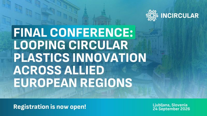 sbrabruselj's tweet photo. ♻️ Kako uspešne krožne rešitve na področju #plastike prenesti v širšo uporabo? Na zaključni konferenci projekta @INCIRCULAR_eu v Ljubljani bo @dr_drasko  sodeloval na okrogli mizi o priporočilih za oblikovanje politik! 24. 9. 2026 ob 9.00 @GZSnovice➡️ https://t.co/JQBHKp4OT7 https://t.co/tUfpcval5I