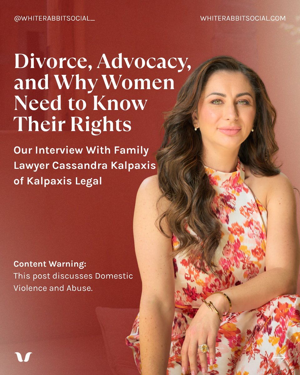 GUSTAVONETTOO's tweet photo. Comment “Article” and we’ll DM you the full interview. Award-winning family and divorce lawyer Cassandra Kalpaxis supports women leaving unsafe relationships and rebuilding financial independence, housing stability, and control of their lives. In https://t.co/3cap4PuePk