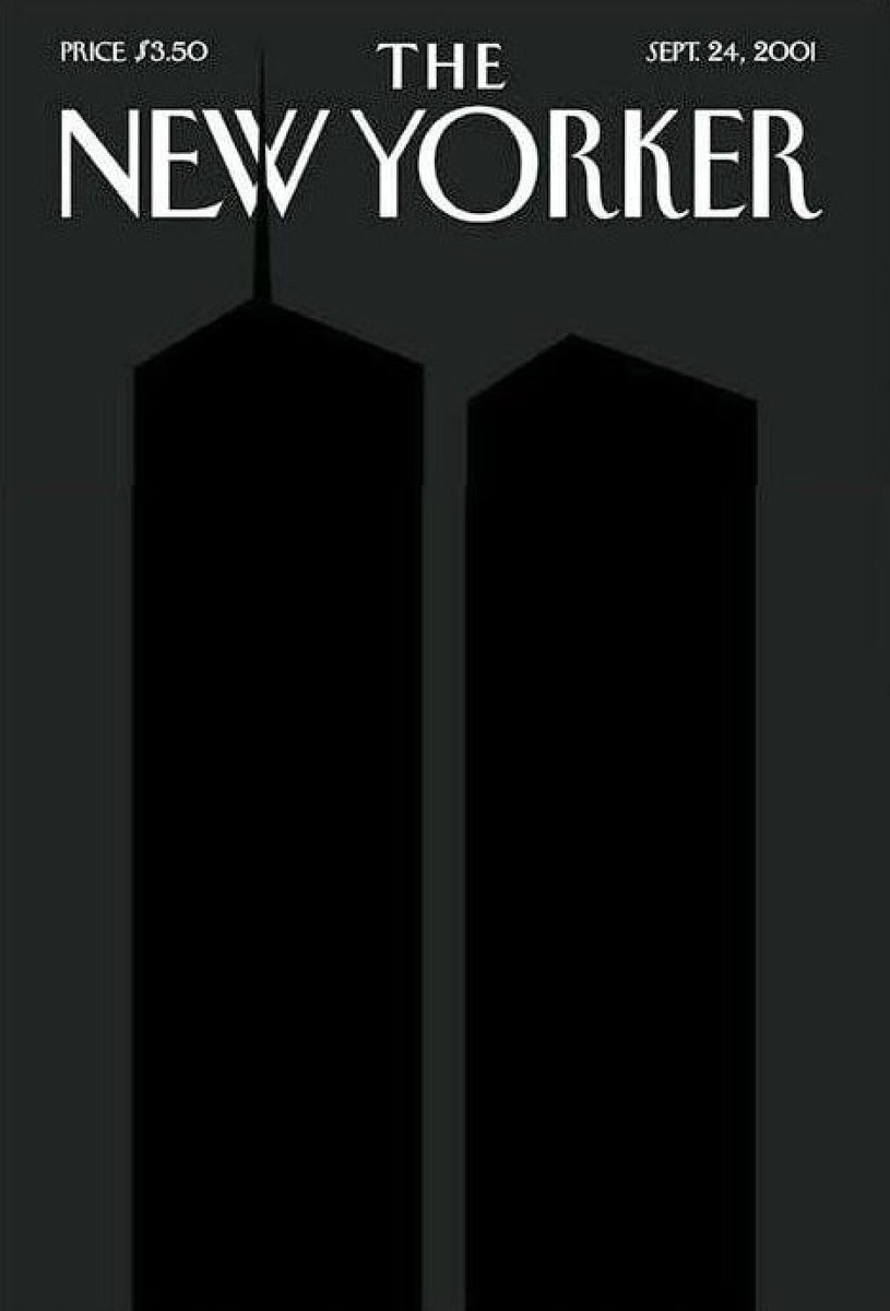 hiddenliburua's tweet photo. The New Yorker, septembre 2001. https://t.co/AzIWMsiqat