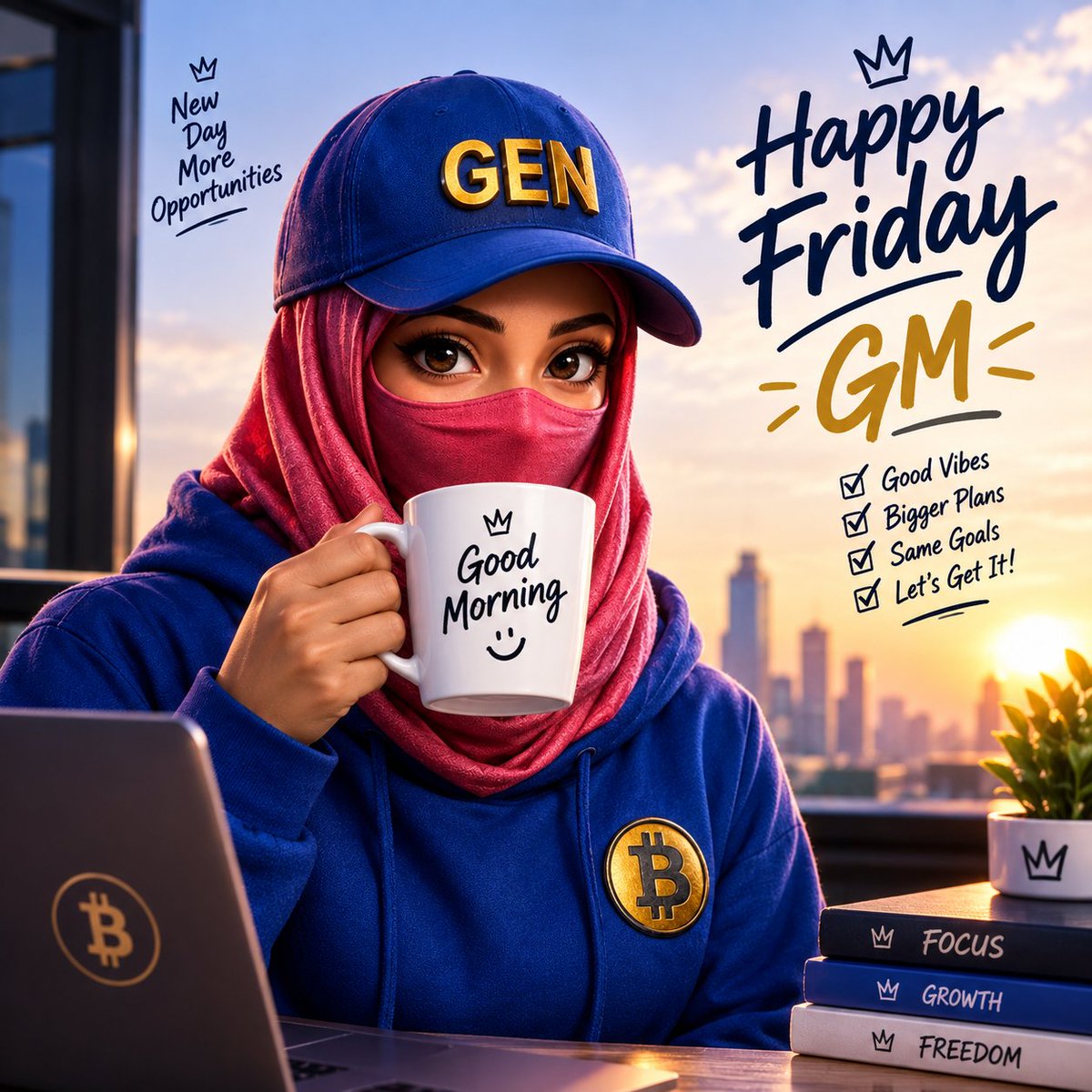 GENOYZALT's tweet photo. GM CT
It's Friday https://t.co/3RVfSylm9J