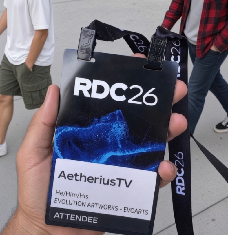 AetheriusTV's tweet photo. RDC26 Check-in ✅
AetheriusTV
Evolution Artworks - EVOARTS

#RDC26 #Roblox #Robloxdev #DBE https://t.co/iLypbmdeBk