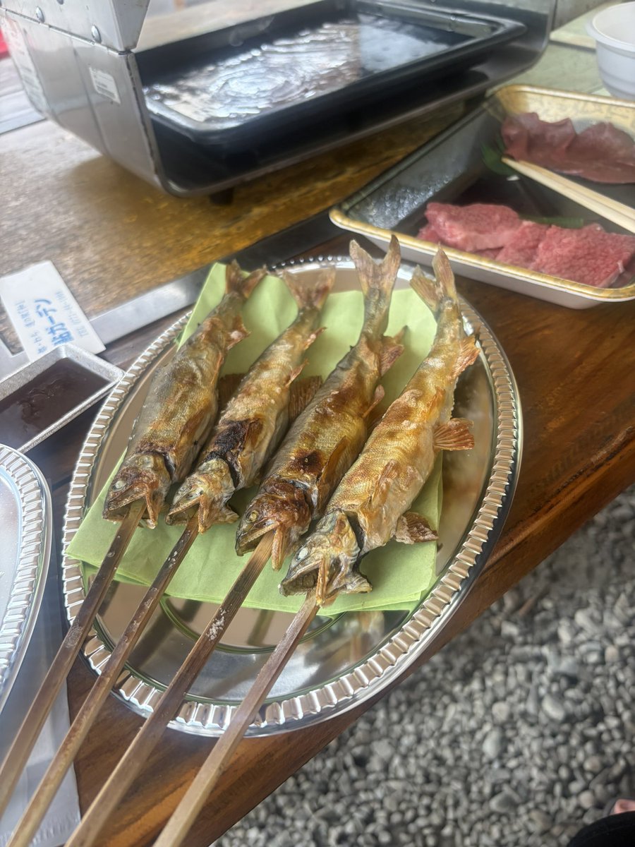 _CfCl_'s tweet photo. 道の駅 和 に来た
鮎掴みどり、全く掴めず🤷‍♂️ https://t.co/n7fe0QpG77