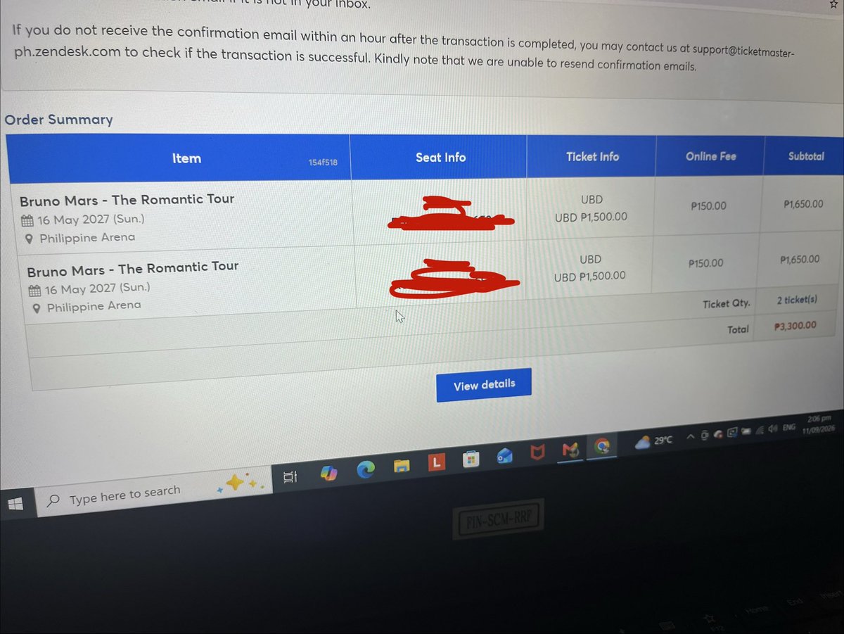 yeowocart's tweet photo. THANK YOU AND SEE YOU BRUNO MARSSS #BrunoMars #TheRomanticTourPH https://t.co/mMqGk61nOP