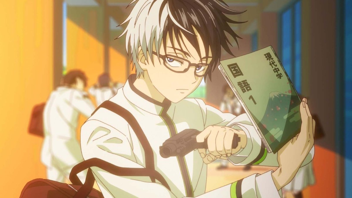 heathclif01's tweet photo. Kill Blue #anime #heathclif01 #shonen #comedy #assasinations #killers #school #drama #crime #action #killblue https://t.co/6t93etBh8u