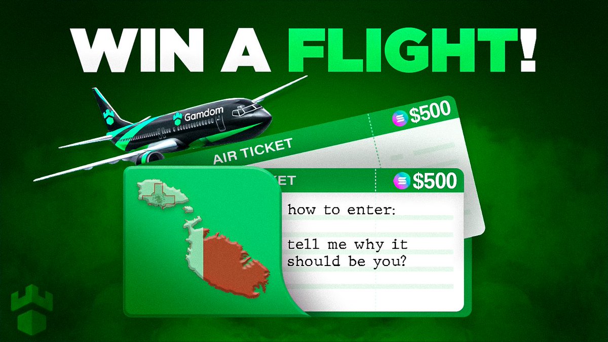 yungreal69's tweet photo. I’m giving away a $500 SOL flight ticket to one lucky winner!

How to enter:

Tell me why it should be you.

That’s it. https://t.co/mO4gYOgzg3