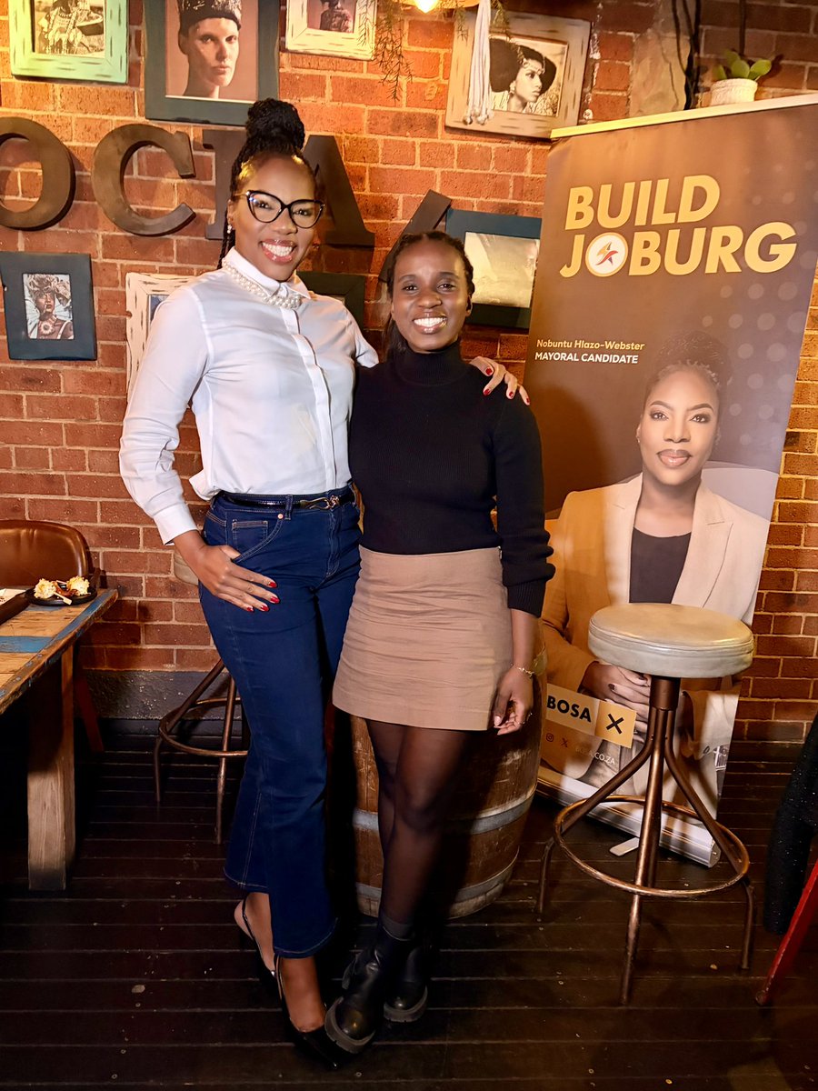 BOSA_Joburg's tweet photo. See you at the next one. Watch this space and RSVP in time.
#Nobuntu4Mayor #LGE2026 #BuildJoburg https://t.co/n0gMWRVRqI