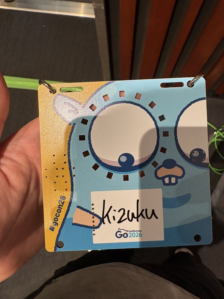 Kizuku_tech's tweet photo. Go Con 来た！(遅い)
 #gocon https://t.co/7IU7RKHPrW