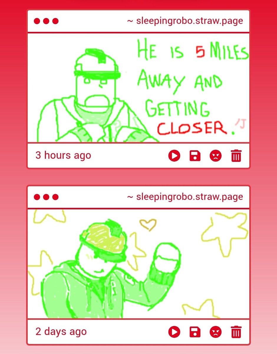 MrSleepingRobo's tweet photo. LMAOOOOOO WHO IS DRAWING THESE. THEY'RE AMAZING https://t.co/5FMupKesTZ