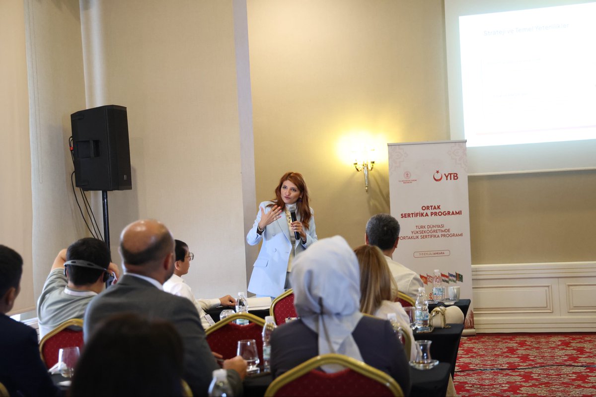 drsuaynilhan's tweet photo. ORTAK Programı kapsamında Türk Dünyası’ndan gelen kıymetli meslektaşlarımızla “Bilim Diplomasisi” üzerine konuştuk.
🇹🇷🇰🇬🇰🇿🇹🇲🇦🇿🇺🇿🇭🇺

@yurtdisiturkler https://t.co/hyHzRxkiJZ