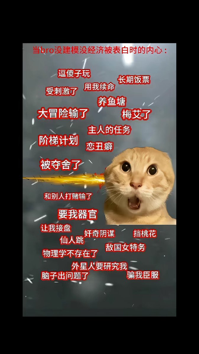 WKuile's tweet photo. @36771aa 我存了好久的meme图 https://t.co/m1rnORPLpD