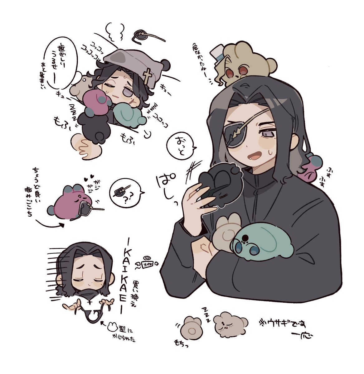 _Matcha_0606's tweet photo. うさちゃん⚠️獣化 https://t.co/HR1IxE8Wpo