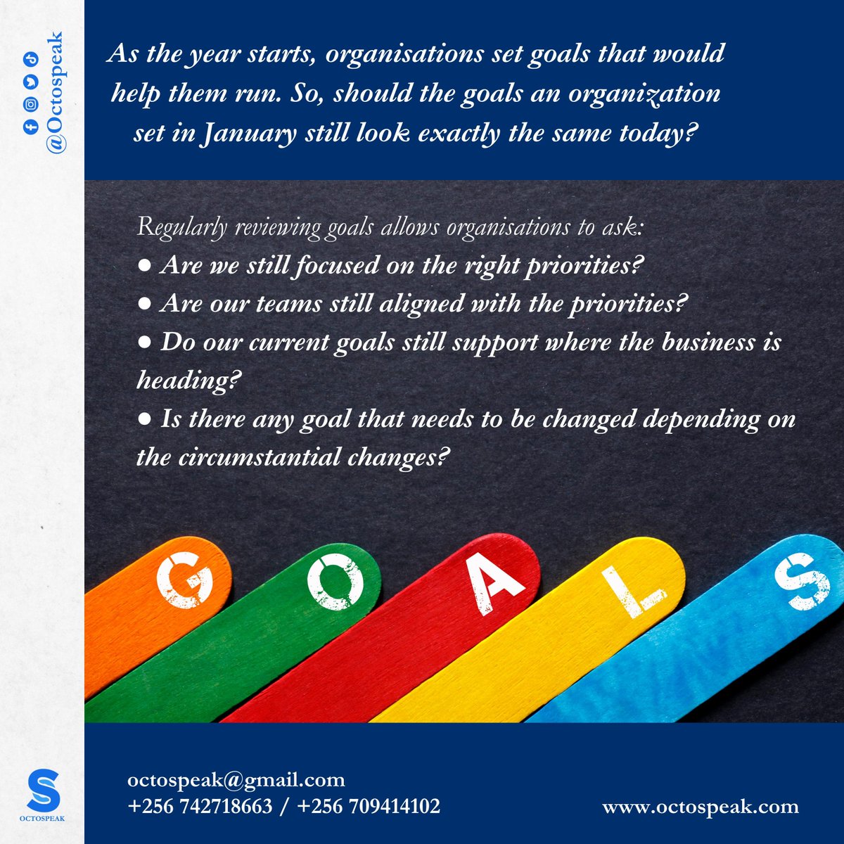 octospeak's tweet photo. Q3 gave us insights. Q4 demands action.
Continue. Stop. Resource. Prioritize.
Which comes first for your organization?
#Octospeak #StrategicPlanning #HRManagement https://t.co/47uZgrzrdl