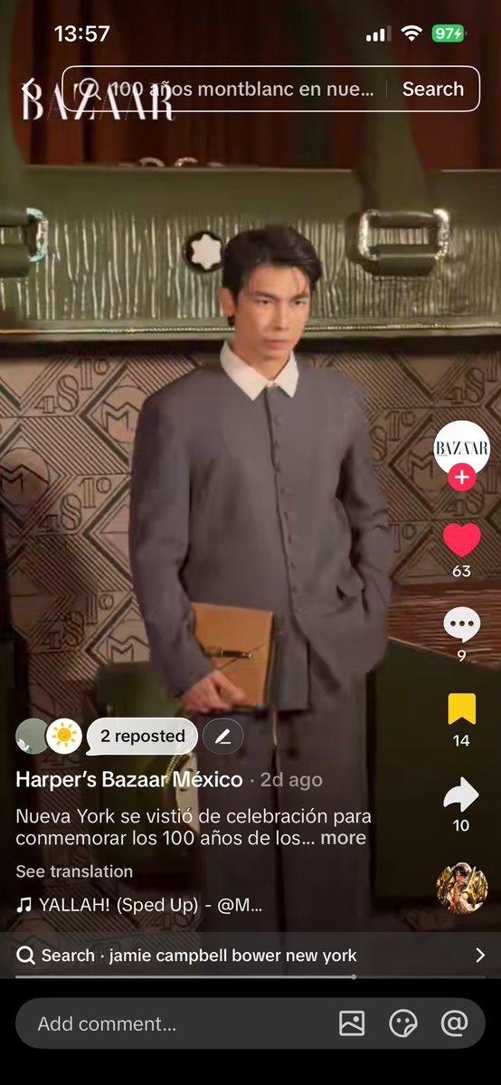 smiley_naka's tweet photo. TIKTOK : Harper’s Bazzard Mexico ฝากไปกดไลก์ คอมเมนท์ ใส่ # งาน กดแชร์ รีโพสต์ เซฟ ให้น้องมิวกันหน่อยน๊าาา 😍😍
MONTBLANC IN NY X MEW
MONTBLANC DINNER WITH MEW @MSuppasit #MewSuppasit #100YearsofLeather
#MontblancLeather #Montblanc
#100YearsofLeatherxMew #BAZAARMexico https://t.co/FPwjzSQvSD