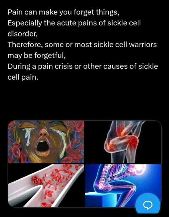 nairobincd's tweet photo. 🩸 Sickle cell pain is real and can be overwhelming.
Let’s understand, support, and show compassion to those living with sickle cell disease. 💙
#SickleCellAwareness #SickleCellDisease https://t.co/dCVcxrwNjt
