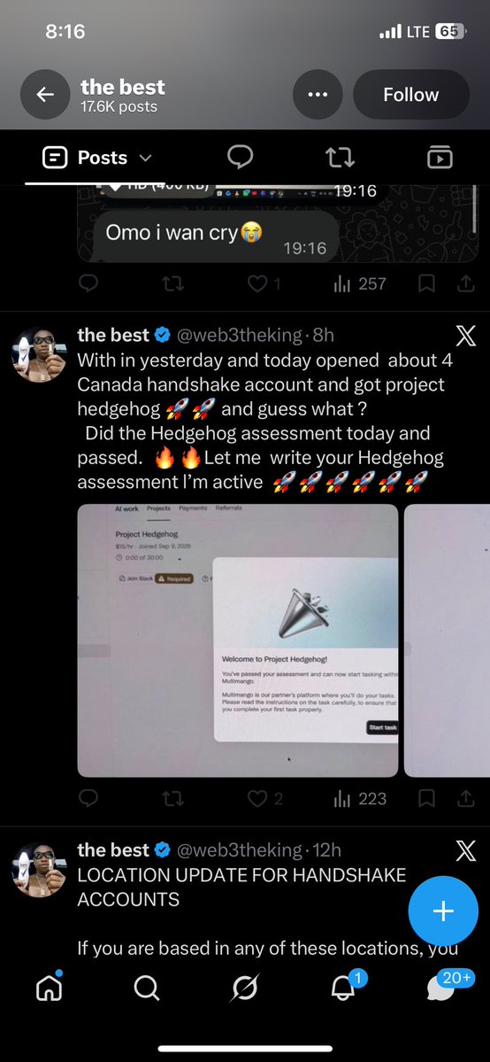 Ebiowei_C's tweet photo. Na Scammer o, don’t fall for him.

He was formerly AK, he changed his name after numerous fraudulent activities that got casted and bursted.

Plz retweet to go viral. https://t.co/ZplmieJXzq