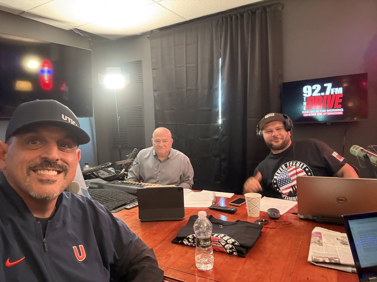 Utica_Football's tweet photo. Tune In 92.7 the Drive this am! https://t.co/tZf4eGFCUA