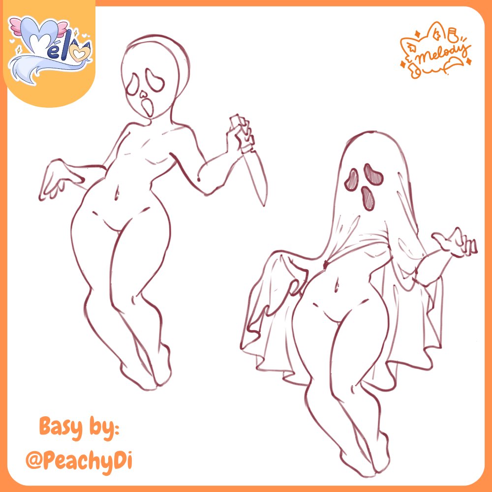 _Melo_VT's tweet photo. 👻🧡 Spicy GHOSTS ART RAFFLE 🧡👻

Win a FREE customized Halloween YCH!

To enter:
🧡 Follow me
🔁 Repost
💬 Reply with your OC
🏆 1 winner
📅 Ends: 30 September

Want one without waiting?
🎟️ 5 slots open
💰 €20
🔗 https://t.co/MrCMzCcjob

🎨 Base: @/PeachyDi

#ArtRaffle #YCH https://t.co/lcx2lZHcdR