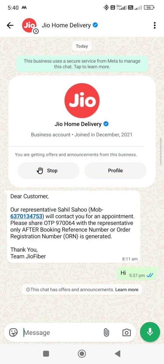 uclenka_odisha's tweet photo. Dear @JioCare i have booked JIO Home service but seems you have no intrest to sail it to me.
No one called me since now,
When i am trying to call below mention number  be us not answering my calls
Pls resolve.. https://t.co/6AlH04ILS9