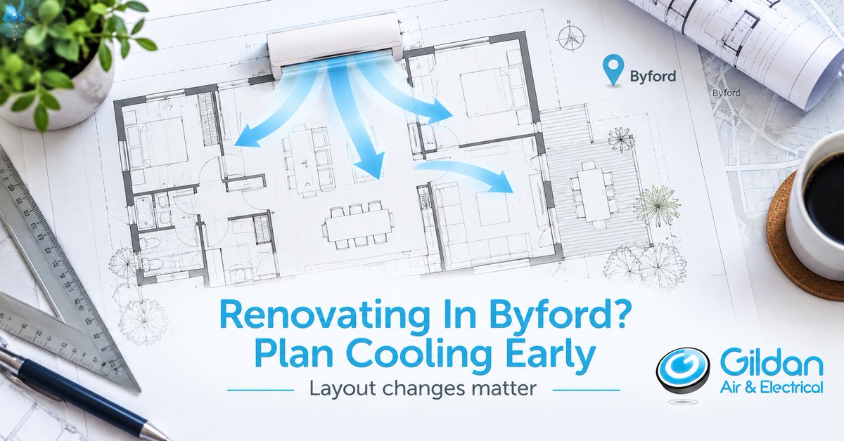 gildan73324's tweet photo. Renovating in Byford this spring?
Changes to your floorplan can change your cooling requirements too.
https://t.co/8jFE02P9VF
#Byford #HomeRenovation https://t.co/m0E6LjDH9C