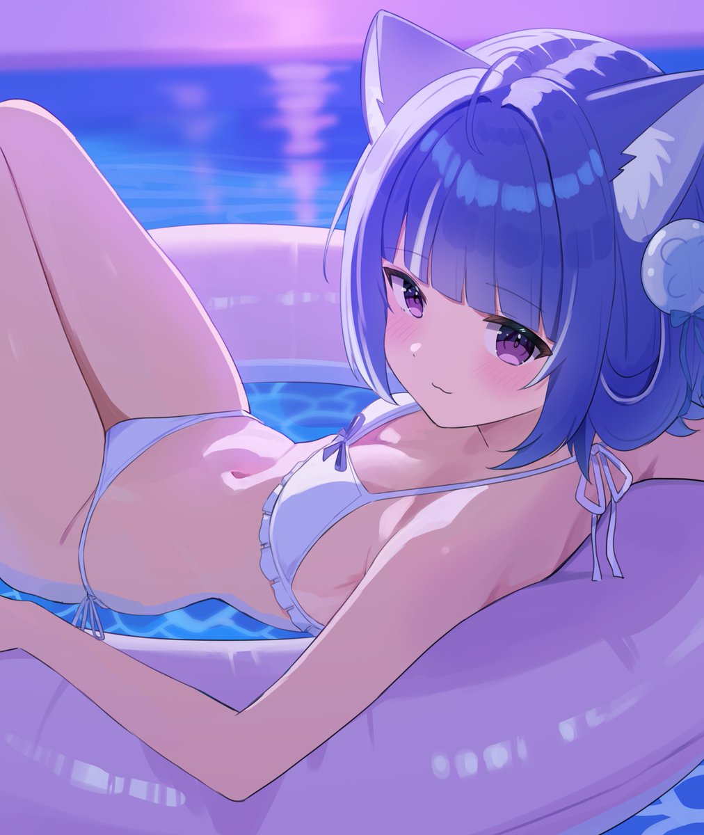 YzgHbpMVbQmjzfh's tweet photo. ナイトプールろあちゃん 
#ろあのお絵かき https://t.co/nw2FcrXPbq