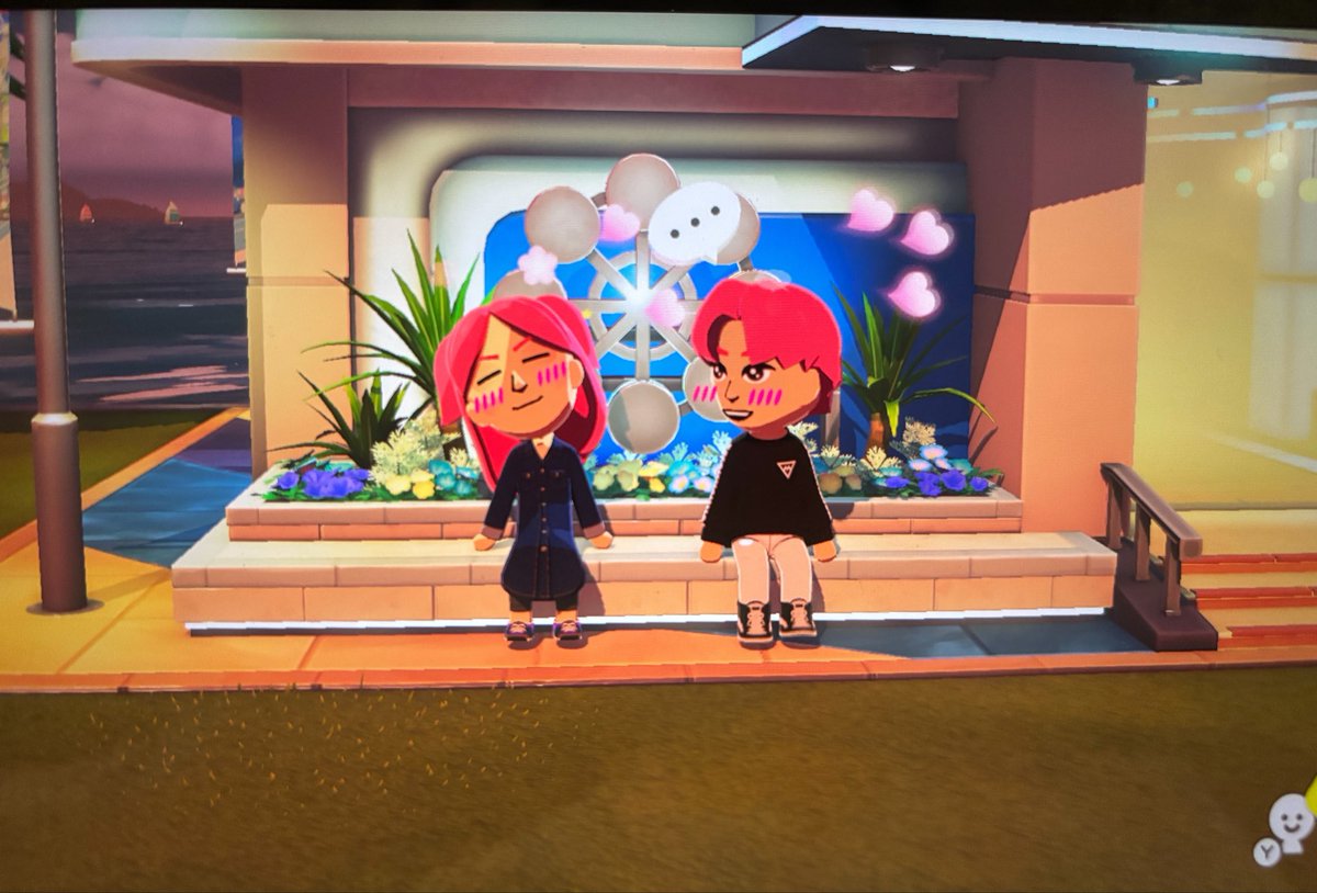 marblecarved's tweet photo. some cute mirabby moments from my island 🥰🥰 he is obsessed with her https://t.co/5lwBtiHDk6