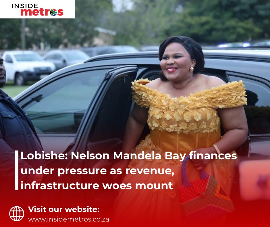 insidemetrosza's tweet photo. #NelsonMandelaBay is facing a cash crunch. Low revenue collection, mounting arrear debt and #waterandelectricity losses are threatening its ability to maintain #infrastructure and meet demand for #basicservices.
Read more https://t.co/yzpeXWFUiQ
#InsideMetro #southafricannews https://t.co/IvspnemNFt