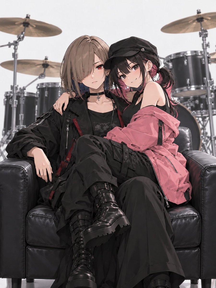 Mach64_Official's tweet photo. #MACH64 #ALISA #MEIMEI #AIart #AIイラスト #AIband #VirtualBand https://t.co/NNP5XSWUwb