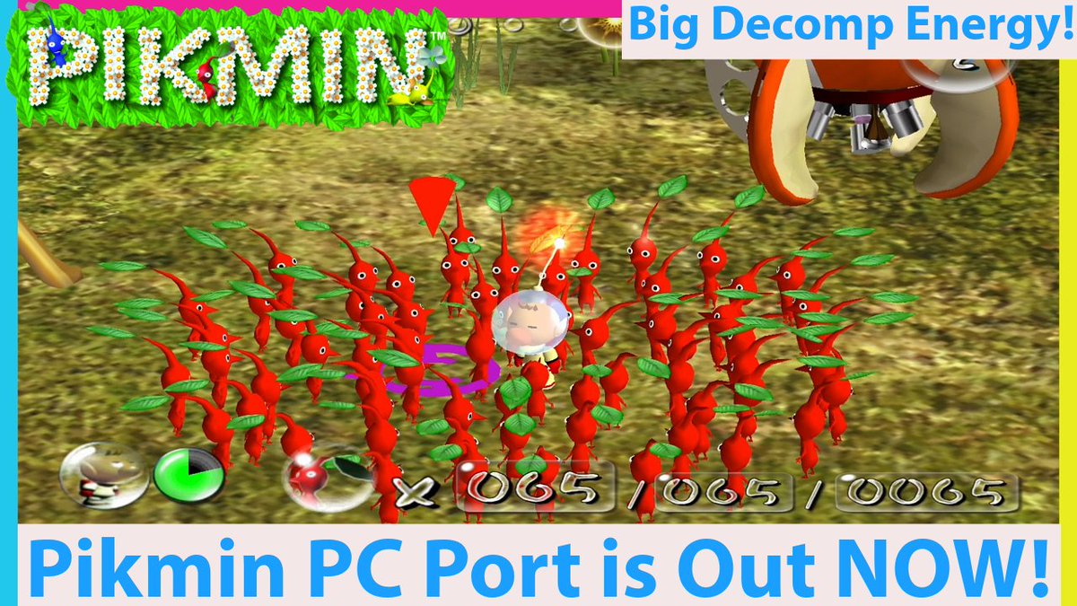 VEsoterica's tweet photo. Who wouldn't want a Pikmin PC port with mouse and keyboard support, tons of QOL improvements and more! So...go watch and see the Pikmin do their thing (vid in reply) #gaming #nintendo #pikmin #gamingnews #gaming_news #gamecube https://t.co/ARdjRwVBUZ