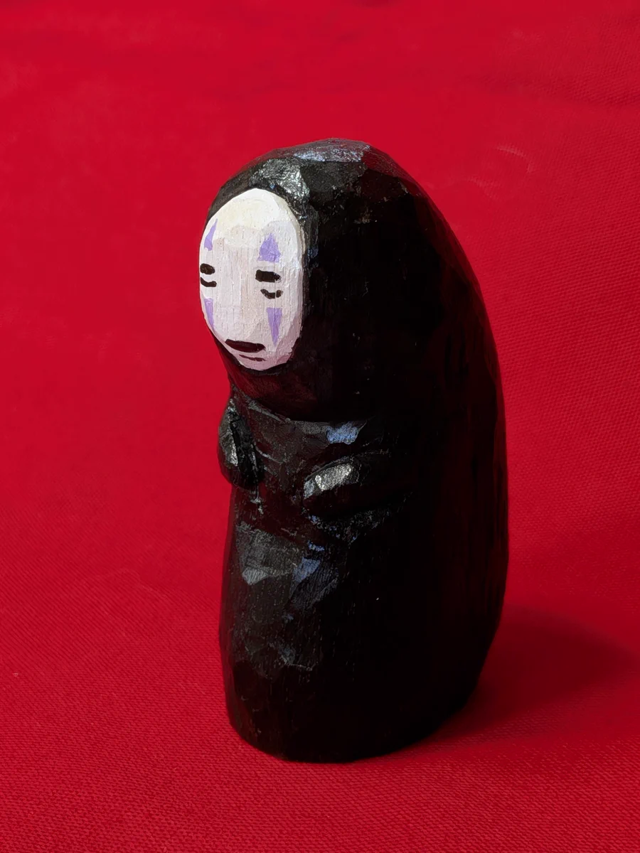 木彫りのカオナシ 川崎 誠二 木彫り教室 on X: 