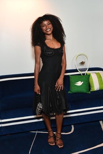 StyleCentrx's tweet photo. #MayaBoyd for the US Open 🖤 https://t.co/GVGIOqWxKd