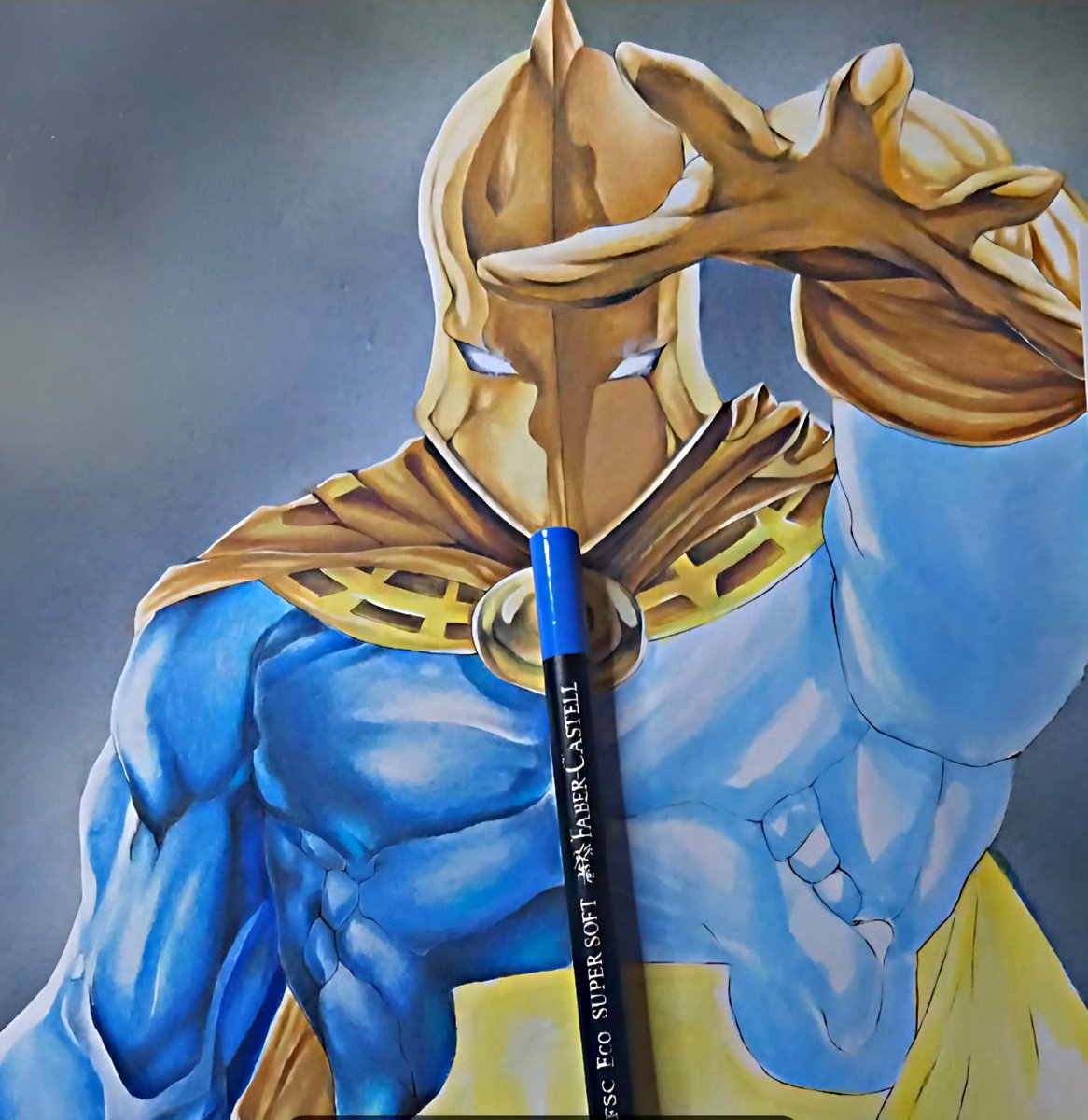 Marcospcwb's tweet photo. Etapas de pintura de uma das minhas artes___🖌🎨

Senhor Destino/ Dc Comics. 

Personagem bom da poha viu !! Um filme solo dele seria incrível.

(não nesse DCU porco pqp,q universo doente do krlh!) https://t.co/aCmRrCzRaX