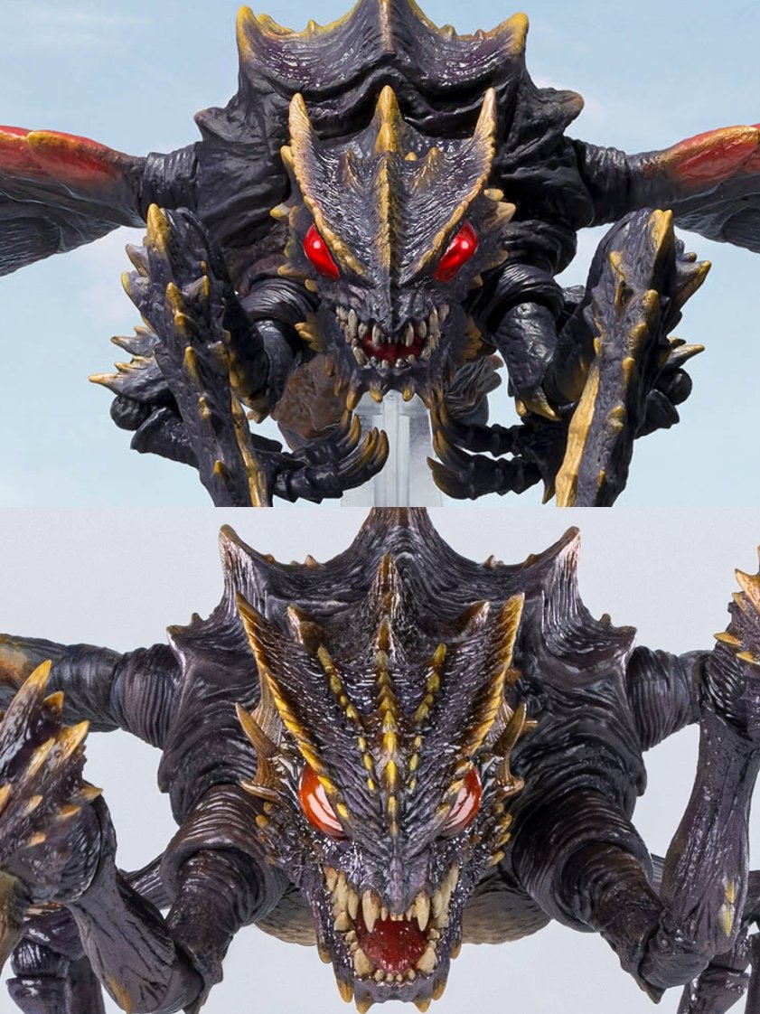 MFS314's tweet photo. Megaguirus hiya toys vs  shma https://t.co/ncQCC4rcpw