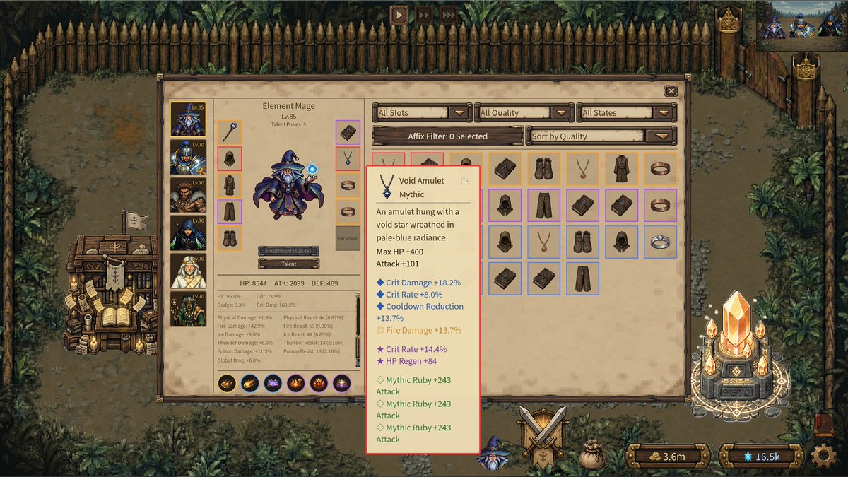 xczhang20's tweet photo. Idle Camp Tale launches Nov 9 on Steam. Upgrade your camp, recruit heroes, automate battles, and craft stronger gear. Free demo out now.

https://t.co/i6qmB0COvS

#IndieGame #SteamDemo https://t.co/CVzAoUnZqg