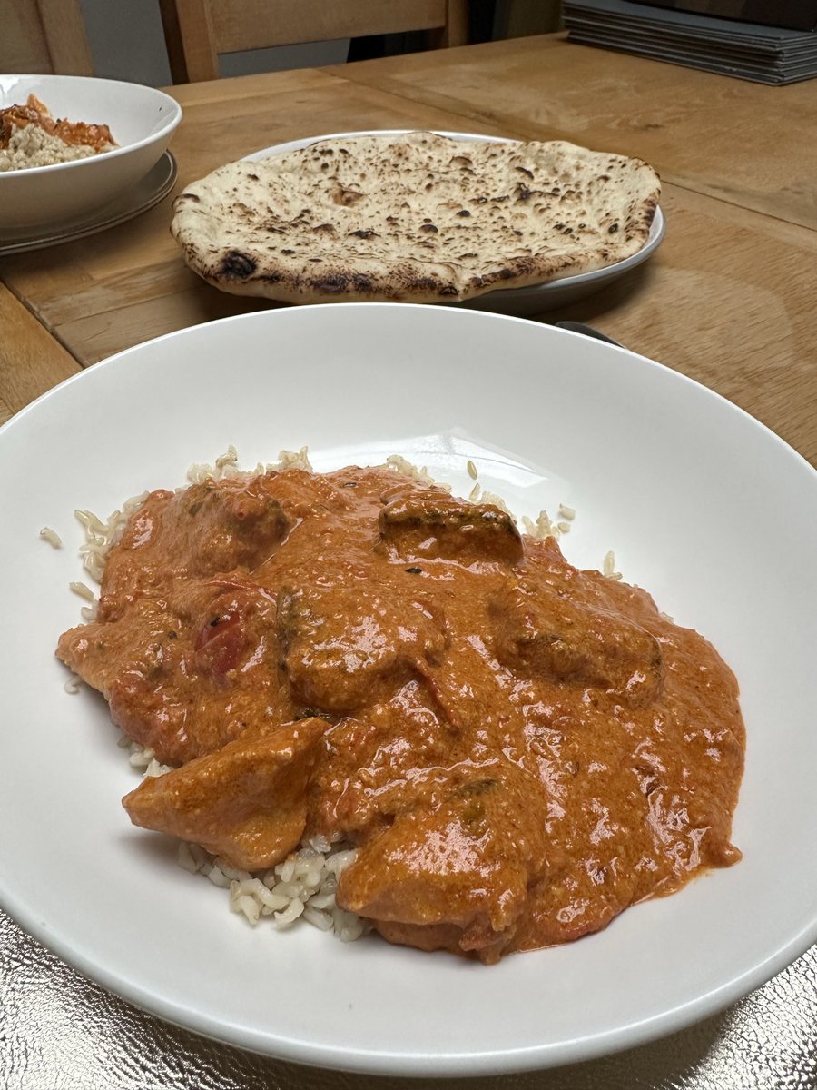 bathambl74's tweet photo. @SeemaGetsBaked first attempt at your butter chicken recipe, gorgeous 😊😊 https://t.co/62CUxAQUD0