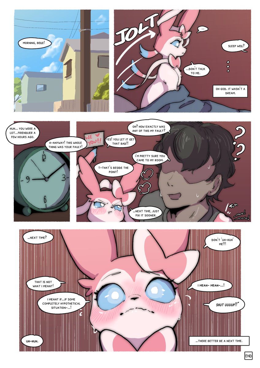 Jinsidraws's tweet photo. What she really wants
Pages: 13-16 (END)

So... what are we naming the eevees? https://t.co/rOSisJldhW
